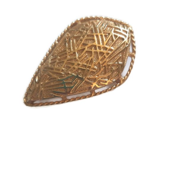 Sarah Cov Jewelry - Vintage Sarah Cov. Gold Plate Brooch, Necklace....
